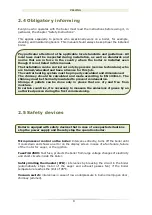 Preview for 9 page of ThermoFLUX Pelling 100 User And Maintenance Manual