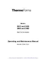 Preview for 2 page of ThermoForma 3033 Operating And Maintenance Manual