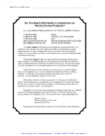 Preview for 5 page of ThermoForma 3033 Operating And Maintenance Manual