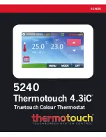 Thermogroup 5240 Thermotouch 4.3iC User Manual preview