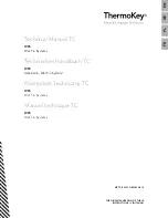 ThermoKey JGH1510CZ Technical Manual preview