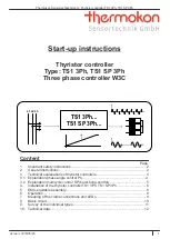 Thermokon TS1 3Ph 02 Technical Data Manual preview