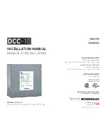 Thermolec DCC-10 series Installation Manual предпросмотр