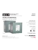 Предварительный просмотр 1 страницы Thermolec DCC-9 Series Installation Manual