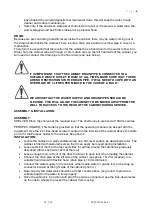 Preview for 7 page of Thermoline Scientific Equipment TCH-150 Operating Instructions Manual