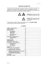 Предварительный просмотр 2 страницы Thermoline Scientific Equipment TI-1000F Operating Instructions Manual