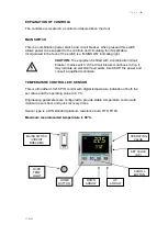 Предварительный просмотр 6 страницы Thermoline Scientific Equipment TI-150F Operating Instructions Manual