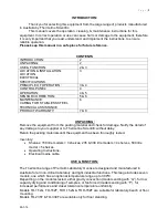 Preview for 2 page of Thermoline Scientific Equipment TO-152G Operating Instructions Manual