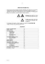 Preview for 2 page of Thermoline Scientific TU-1 Operating Instructions Manual