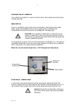 Preview for 6 page of Thermoline Scientific TU-1 Operating Instructions Manual