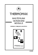 Предварительный просмотр 1 страницы Thermomax MASTERLINK Manual