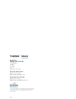 Предварительный просмотр 19 страницы Thermomax THX-DL User & Installation Manual
