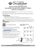 Preview for 1 page of ThermOmegaTech CircuitSolver CSUA-PX Installation Instructions