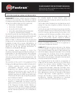 Preview for 12 page of Thermon Fastrax Installation & Operation Manual