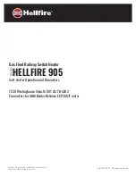 Thermon HELLFIRE 905 Soft-Starter Operation And Parameters предпросмотр