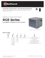 Thermon Ruffneck RGE Series Installation & Operation Instructions предпросмотр