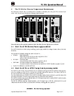 Preview for 5 page of Thermon TC 816 Operation Manual