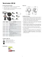 Preview for 2 page of Thermon Terminator DP-M Installation Procedures Manual