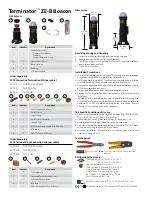 Preview for 2 page of Thermon Terminator ZE-B Beacon Installation Procedures