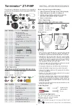 Preview for 2 page of Thermon Terminator ZT-P-WP Installation Procedures Manual