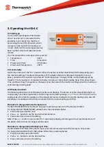 Preview for 7 page of Thermopatch HS-4-C User Manual