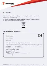 Предварительный просмотр 20 страницы Thermopatch NL-28 User Manual