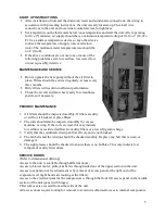 Предварительный просмотр 5 страницы ThermoPlus Air KHP-720 Installation, Operation And Maintenance Manual