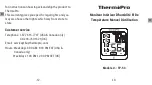 Предварительный просмотр 7 страницы ThermoPro TP-53 Instruction Manual