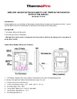 ThermoPro TP-65S Instruction Manual preview