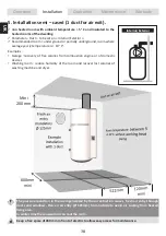 Предварительный просмотр 40 страницы Thermor 266002 Manual