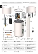 Предварительный просмотр 52 страницы Thermor 266002 Manual