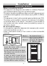 Preview for 22 page of Thermor 471413 Installation And Operating Manual