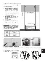 Preview for 37 page of Thermor Cascade 2 Instruction Manual