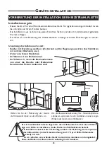 Предварительный просмотр 86 страницы Thermor Emotion digital DE 1000 A 2000 W Instruction Manual