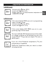 Preview for 25 page of Thermor Evidence 1000 Installation And User Manual