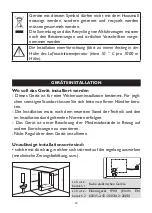 Preview for 34 page of Thermor Evidence 1000 Installation And User Manual