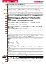 Preview for 12 page of Thermoray 1500 User Manual