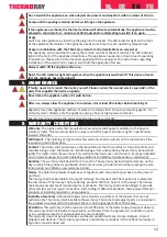 Preview for 13 page of Thermoray 1500 User Manual