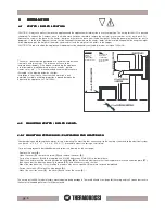 Preview for 8 page of THERMOROSSI COMPACT 18 Installation, Use And Maintenance Manual