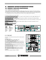 Preview for 14 page of THERMOROSSI ecotherm 3001 Installation, Use And Maintenance Manual