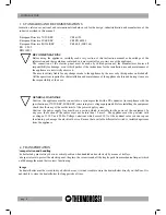 Preview for 6 page of THERMOROSSI Ecotherm Compact Installation, Use And Maintenance Manual