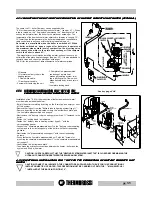 Preview for 15 page of THERMOROSSI ECOTHERM H20 14 Installation, Use And Maintenance Manual