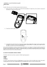 Preview for 21 page of THERMOROSSI Mon Amour Installation, Use And Maintenance Manual