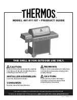 Preview for 1 page of Thermos 461411107 Product Manual