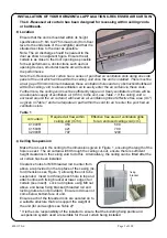 Preview for 3 page of Thermoscreens C1000AR Installation, Operation & Maintenance Instructions Manual