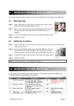 Preview for 11 page of Thermoscreens Designer PHV Series Installation, Operation And Maintenance Instructions