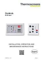 Preview for 1 page of Thermoscreens Ecopower Installation, Operation And Maintenance Instructions