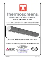 Preview for 1 page of Thermoscreens PHV2000NT Installation, Operation & Maintenance Instructions Manual