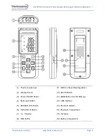 Preview for 6 page of Thermosense HH-521BT Instruction Manual