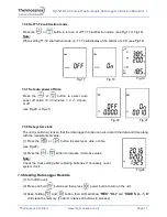 Preview for 12 page of Thermosense HH-521BT Instruction Manual